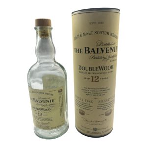 The Balvenie 700ml handmade art wine bottle, exquisite collection, unique design, high-end decoration, suitable for gifts or home furnishings