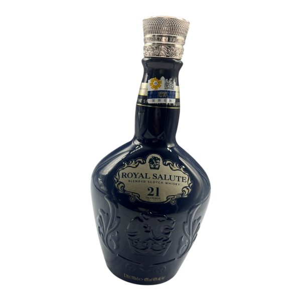 Royal Salute 21 Year Old Scotch Whisky Bottle Art - Exquisite Collectibles, Hand Carved, Luxury Decorations, Perfect Home or Office Furnishings - Image 6