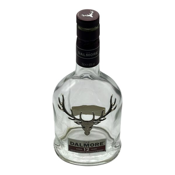 DALMORE 12- 700ml Wine Bottle - Fine Art, Collectible Wine Bottle, Handmade, Unique Design, Home Decoration