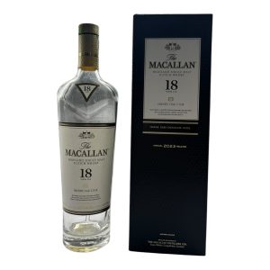 Macallan 18 Year Old Double Barrel Single Malt Whisky 700ml Limited Edition, Scotch Whisky, Bottle Art, Collection