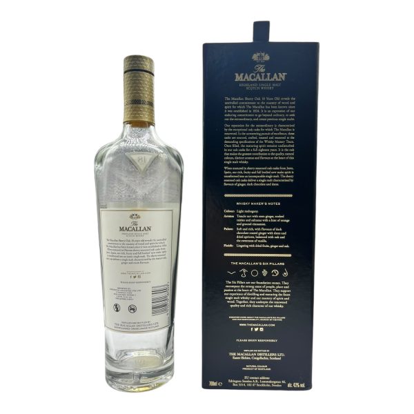 Macallan 18 Year Old Double Barrel Single Malt Whisky 700ml Limited Edition, Scotch Whisky, Bottle Art, Collection - Image 7